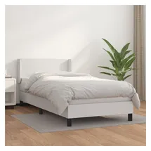 vidaXL Boxspringbett 100 x 200 cm Weiß