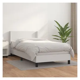 vidaXL Boxspringbett 100 x 200 cm Weiß