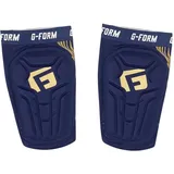G-Form V2 Schienbeinschoner Navy/Gold M
