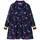 vidaXL Blusenkleid Kinderkleid mit Langen Ärmeln Marineblau 140