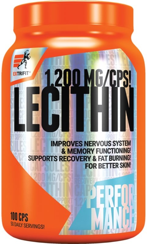Extrifit Lecithin 1200 mg Kapseln zur Aufrechterhaltung eines normalen Cholesterinspiegels 100 KAP