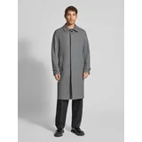 Roy Robson Mantel mit Eingrifftaschen, Mittelgrau, 56