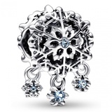 Pandora Charm aus Sterling Silber mit künstlich hergestellte Kristallen verziert, Moments Collection, kompatibel Moments Armbändern, 792367C01