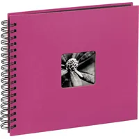 Hama Fine Art Spiral pink 28x24 50 schwarze Seiten, 113680