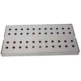 ich-zapfe Tropfblech, Abtropfblech, Tropfschale - Edelstahl, 400x220x20 mm