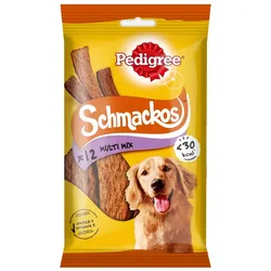 PEDIGREE Schmackos 12x 86g: Hundeleckerlis mit Rindfleisch