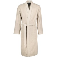 CAWÖ Cawö Bademäntel Herren Kimono Struktur 5509 sand - 339