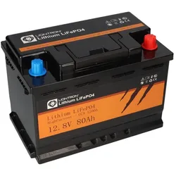 LIONTRON LiFePO4 LX 12,8V 80Ah BMS Hochstrom mit BMS