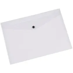 Aktentasche A4 quer transparent