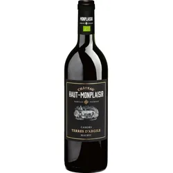 Château Haut-Monplaisir Terres d'Argile Cahors DOP 2019, Bio Rotwein, Biowein