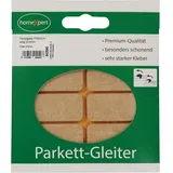 HANSI-Siebert GmbH & Co. KG Parkettgleiter Premium 20 x 40mm Filz natur eck.se