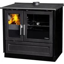 Plamen Holzherd Plamen 910 schwarz, externe Zuluft, Dauerbrandherd