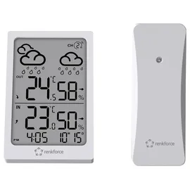 Renkforce RF-6416472 Funk-Wetterstation Anzahl Sensoren max. 1St.