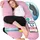 eloneo Seitenschläferkissen mit Bezug, Stillkissen, Schwangerschaftskissen XXL, Rosa