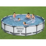 BESTWAY Steel Pro MAX Pool-Set 427 x 84 cm inkl. Filterpumpe