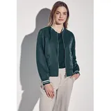 STREET ONE Damen, A212605 Satin Blouson Hunter Green, 38