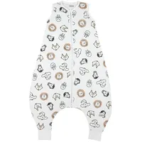 Meyco Schlafsack mit Beinen / Schlafoverall Jumper - Animal - Gr. 92 cm