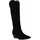VAN HILL Damen Leicht Gefütterte Cowboystiefel Stiefel Stickereien Schuhe 839869, Farbe: Schwarz, Größe: 37 - Schwarz - 37