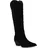 VAN HILL Damen Leicht Gefütterte Cowboystiefel Stiefel Stickereien Schuhe 839869, Farbe: Schwarz, Größe: 37 - Schwarz - 37