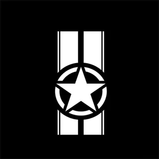 Auto-Motorhaubenstreifen-Aufkleber für Jeep Wrangler TJ LJ JK, reflektierende Oberfläche, Kleber fixiert (weiß)