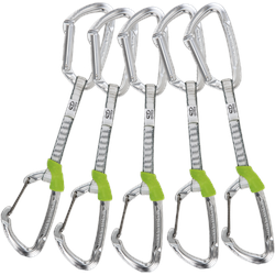 Climbing Technology Lime Mix 5er Set 12 cm DY silber