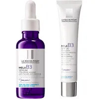 La Roche-Posay Mela B3 Duo: Anti-Fleckenserum 30 ml + Creme 40 ml | Gleichmäßige Komplettbehandlung mit Melasyl und Niacinamid