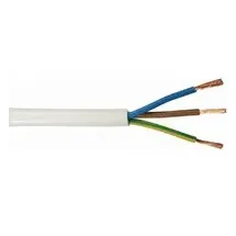 hsb - norbert kordes Schlauchleitung H03VV-F 3G0,75mm2 weiß