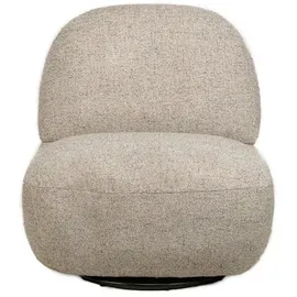 Möbel Kraft Sessel Kampala Textil 71 x 75 x 68 cm Beige