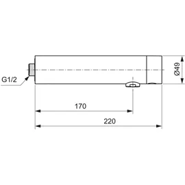 Ideal Standard Sensorflow chrom  A7560AA