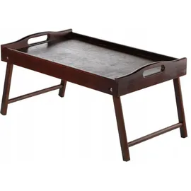 Kadax Frühstückstablett Aus Kiefernholz, Dunkelbraun - Kadax