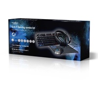 Nedis Gaming Combo Kit - 5-in-1 - Tastatur, Maus