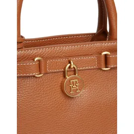 Tommy Hilfiger American Icon Mini Tote Bag Leder Brown