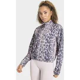 adidas Rollkragenpullover Leopard Lila L