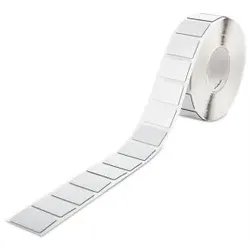 Wago 210-836 Tasterschilder, Für Rahmen, zum Einrasten oder Kleben, 27 x 17, 5 mm, silberfarben 210836