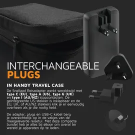 Xtorm TravelPro GaN3 Ultra USB Ladegerät 65W USB-C® Schwarz