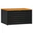 Lüllmann Planschrank 6 Schubladen 113,5 x 60,5 x 83,5 cm schwarz