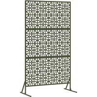 vidaXL Sichtschutz 100 x 50 x 180 cm Grün Stahl