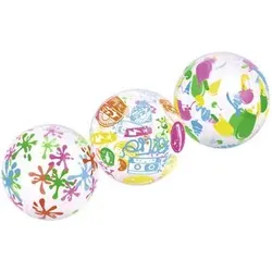 BESTWAY 31001 Wasserball Designer Ø 61 cm, farblich sortiert