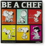 Excelsa Peanuts Be Glas, 18x0,5x18 cm Bunt - Bunt