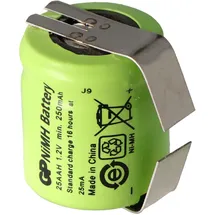GP GP25AAH Akku NiMH 1/3 AA 250 mAh 1 St.
