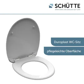 Schütte WC-Sitz INDUSTRIAL Grau
