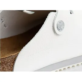 Birkenstock Boston Super Grip Naturleder weiß 45