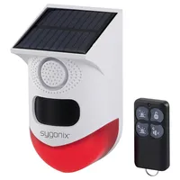 Sygonix Mini-Alarmanlage Weiß, Rot mit LED, mit Bewegungsmelder, mit