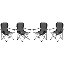4er Set Faltsessel Antigue Campingsessel Campingstuhl Faltstuhl Gartenstuhl