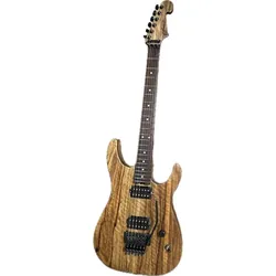 Luxxtone Guitars Ghost extra lightweight ribboned black limba E-Gitarre