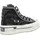 nan-ku Damen Plateau-Sneaker Schwarz 40