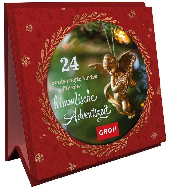 24 Zauberhafte Karten Für Eine Himmlische Adventszeit, Taschenbuch