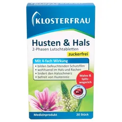 KLOSTERFRAU Husten & Hals Lutschtabletten 20 St