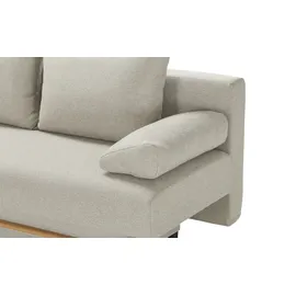 Smart Schlafcouch Mikrofaser 3-Sitzer Beige