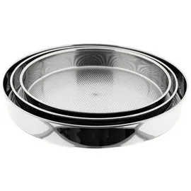 Weissberg Backblech-Set aus Edelstahl - 3-teilig, Ø 32/36/40 cm